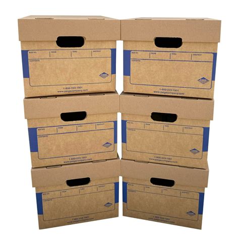 self folding moving boxes